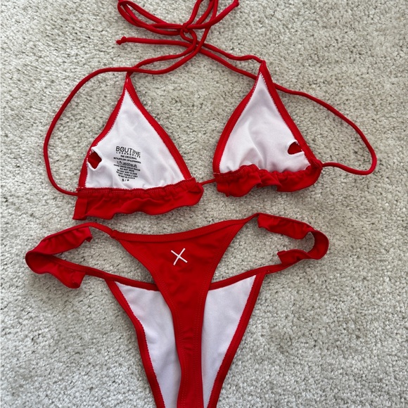 Boutine Red Bikini Set - Picture 2 of 2